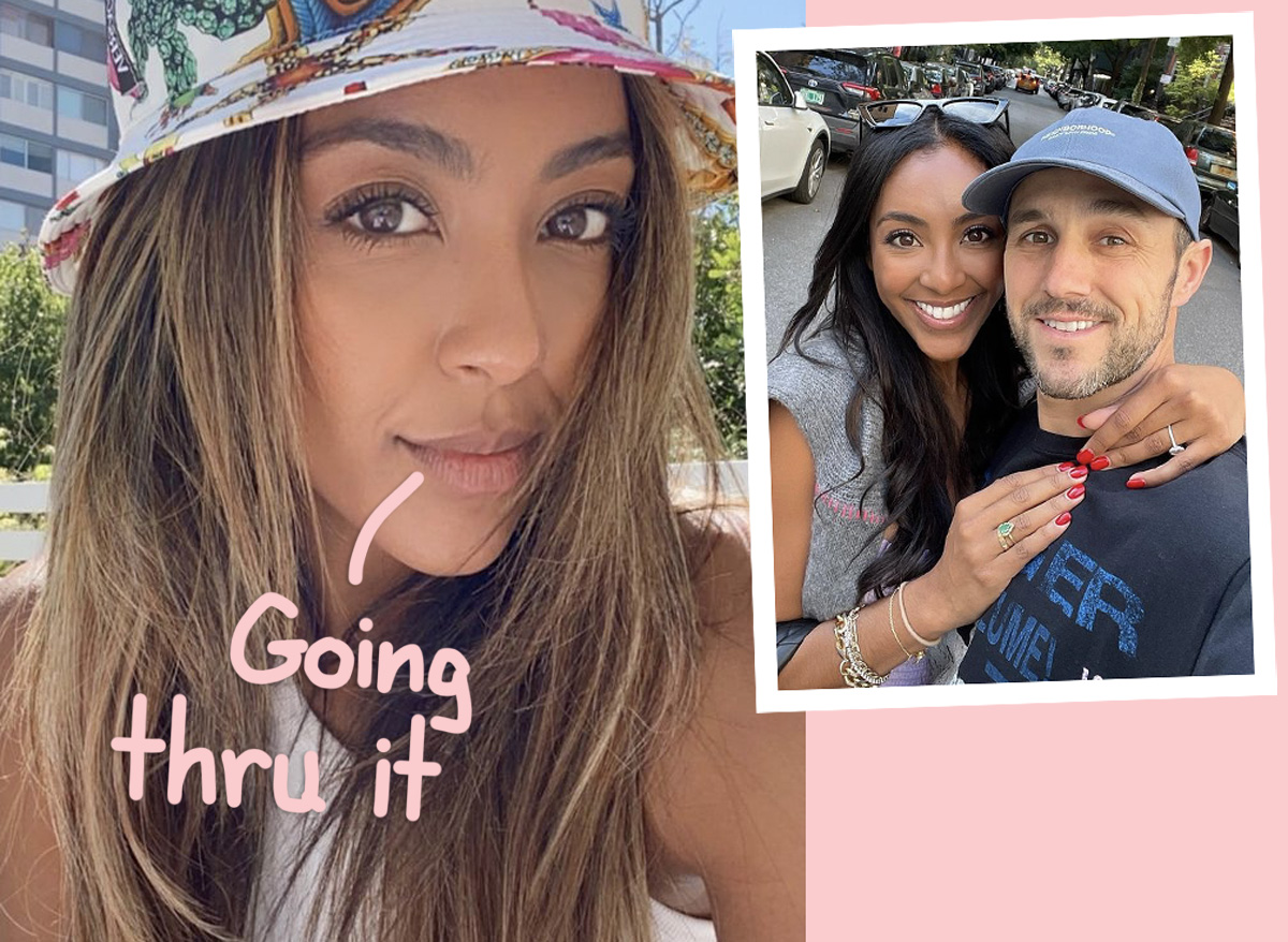 Former Bachelorette Tayshia Adams Tearfully Breaks Silence About