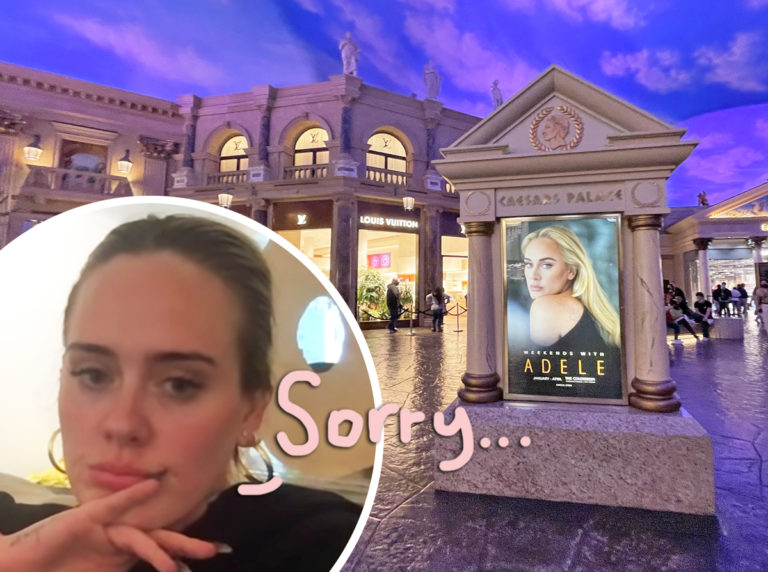 Adele Left Caesars Palace With 'A Mess,' Claim Insiders - Perez Hilton