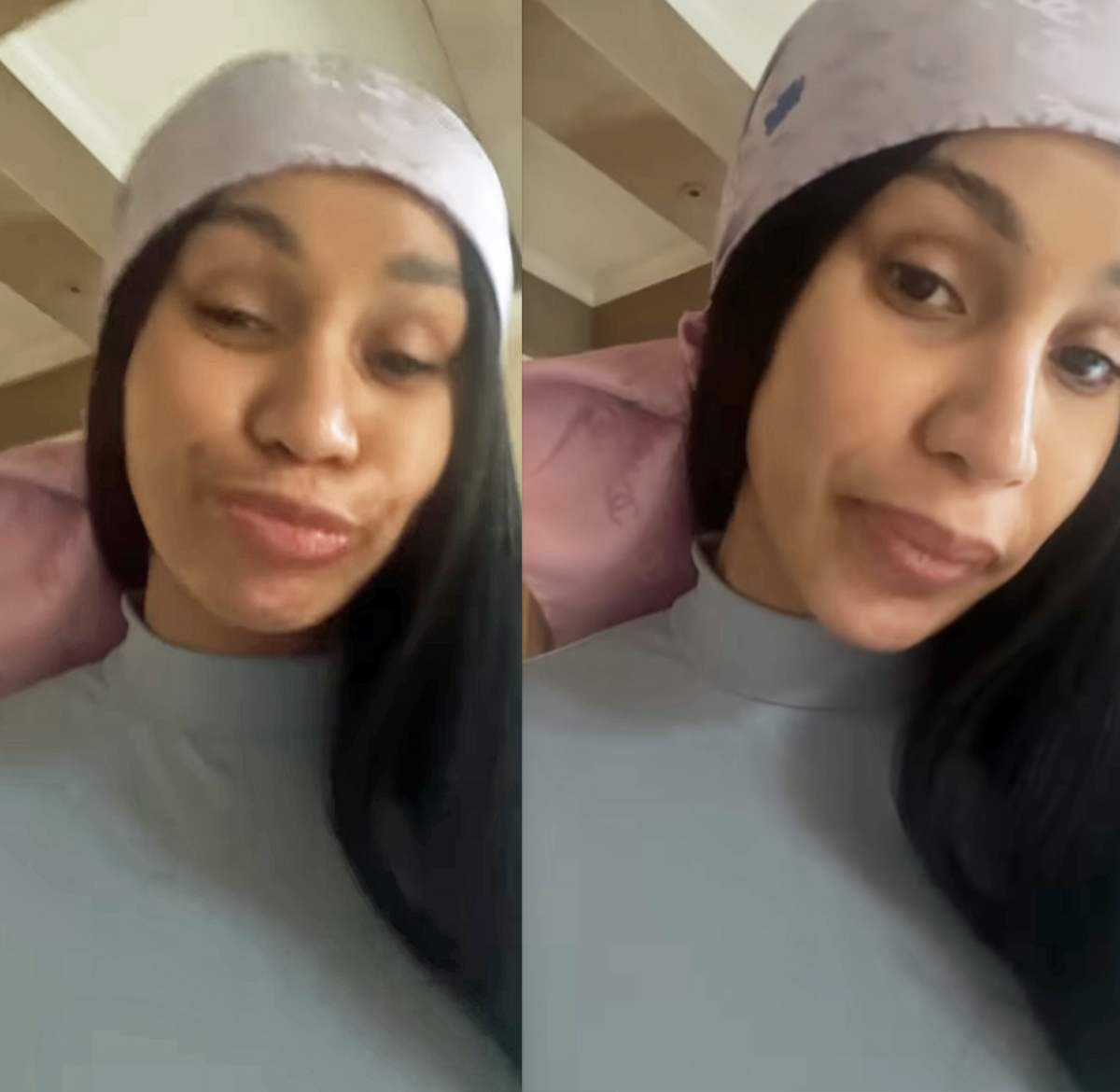 Cardi B Flaunts 'Mustache' In Hilarious NSFW Instagram Story