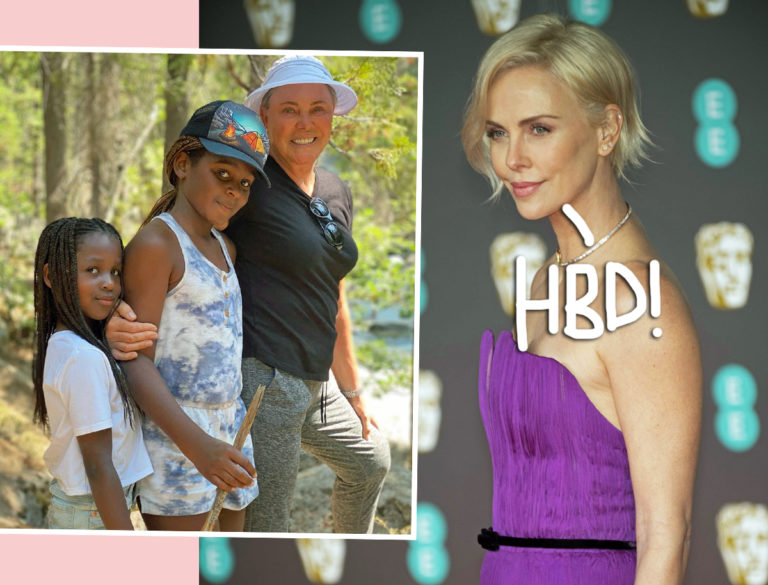Charlize Theron Shares Rare Photo Of Daughters While Celebrating Her(02)