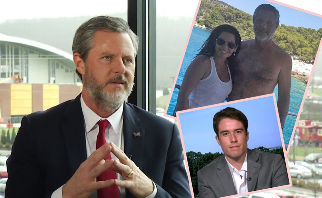 Porn Teresa Giudice Nude - Christian Leader Jerry Falwell Jr. Admits He Isn't Even Religious In  SHOCKING Interview About Kinky Sex Scandal - Perez Hilton
