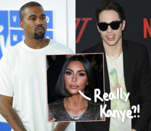Whoa! Kanye West Threatens To ‘Beat Pete Davidson’s Ass’ In Leaked Diss