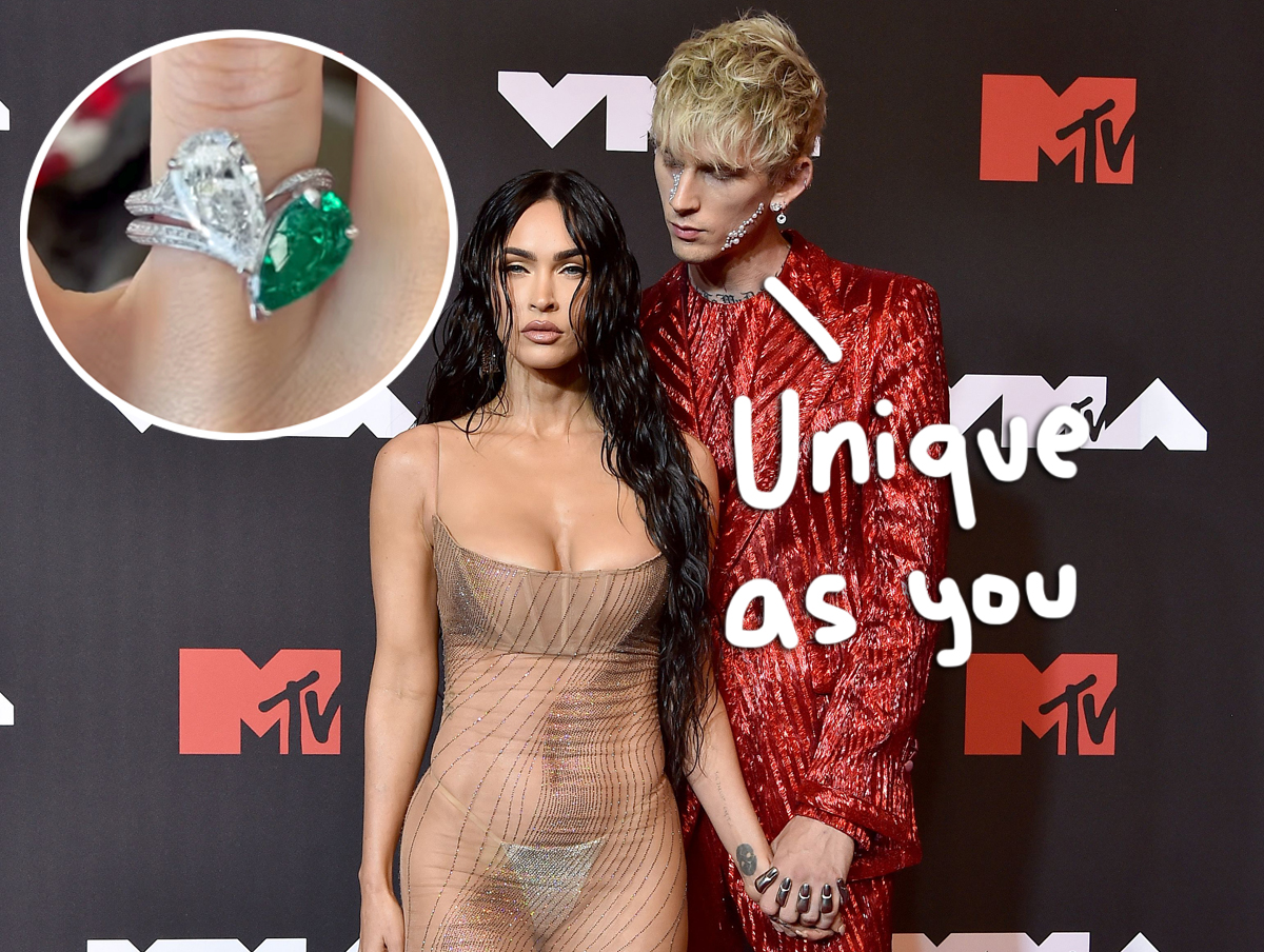 Megan Fox's Ring Design: MGK Says It'll 'Hurt' If She Takes It Off –  Hollywood Life
