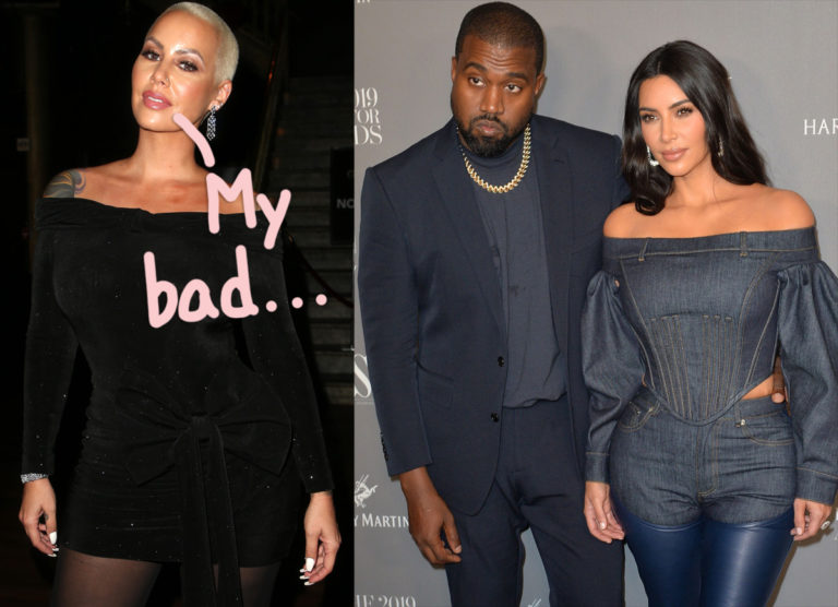 Amber Rose Walks Back Old Tweet About 'The Kartrashians' Amid Ex Kanye