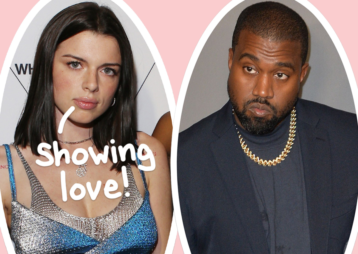 Julia Fox Posts Sexy Snap Of Her And Kanye West Getting Up Close & Personal -- LOOK!
