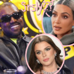 Kanye's Way Of Getting Back At Kim? His OWN Very Public PDA With Julia Fox!