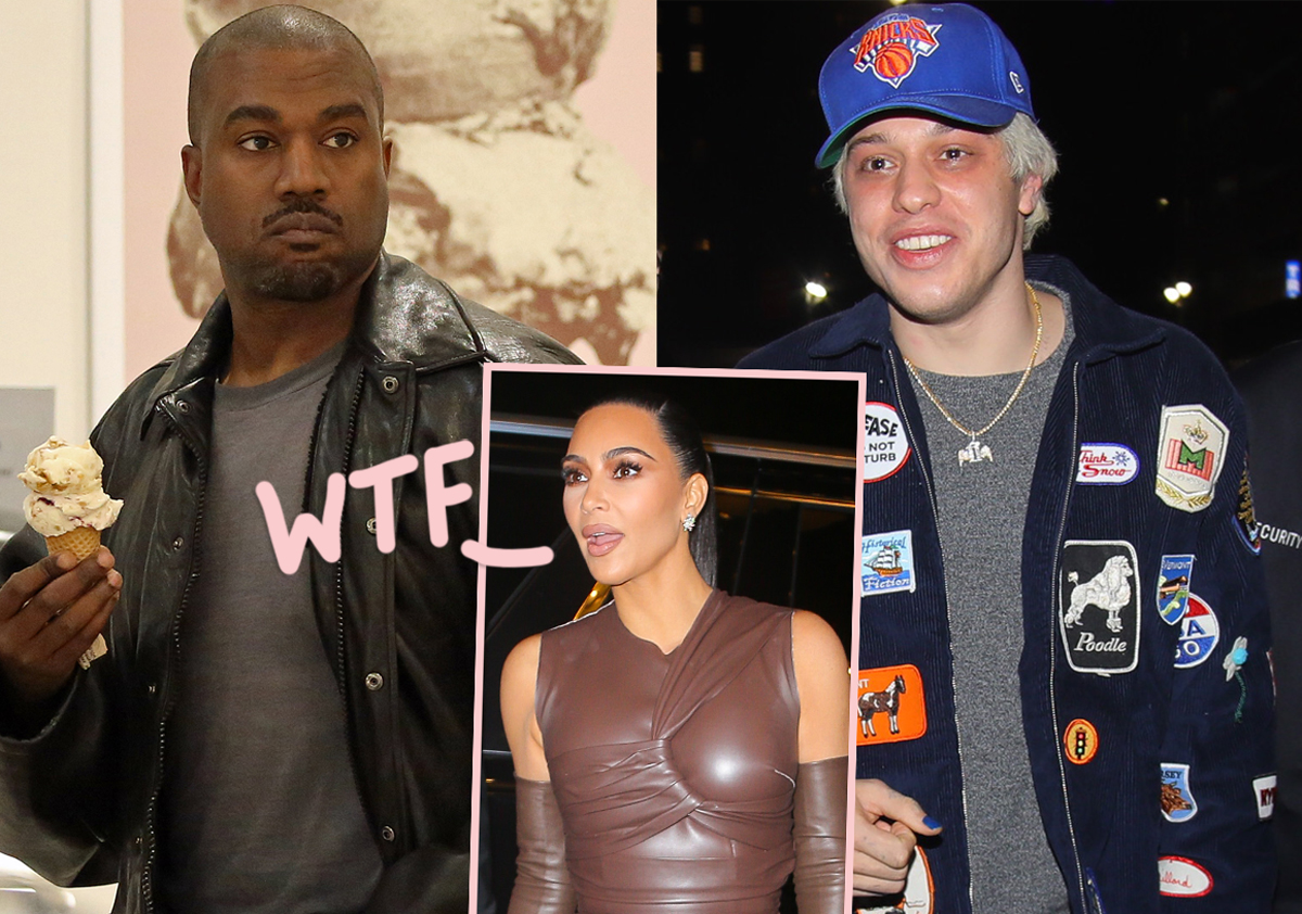 Sorry, WHAT? Kanye West Is Allegedly Spreading Rumors That Pete Davidson Has AIDS?!