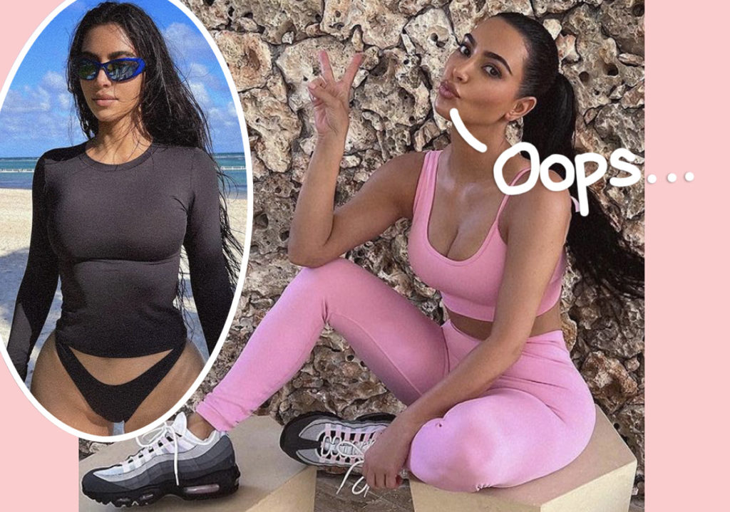 Kim Kardashian DELETES Sexy Swimsuit Pic After Fans Point Out