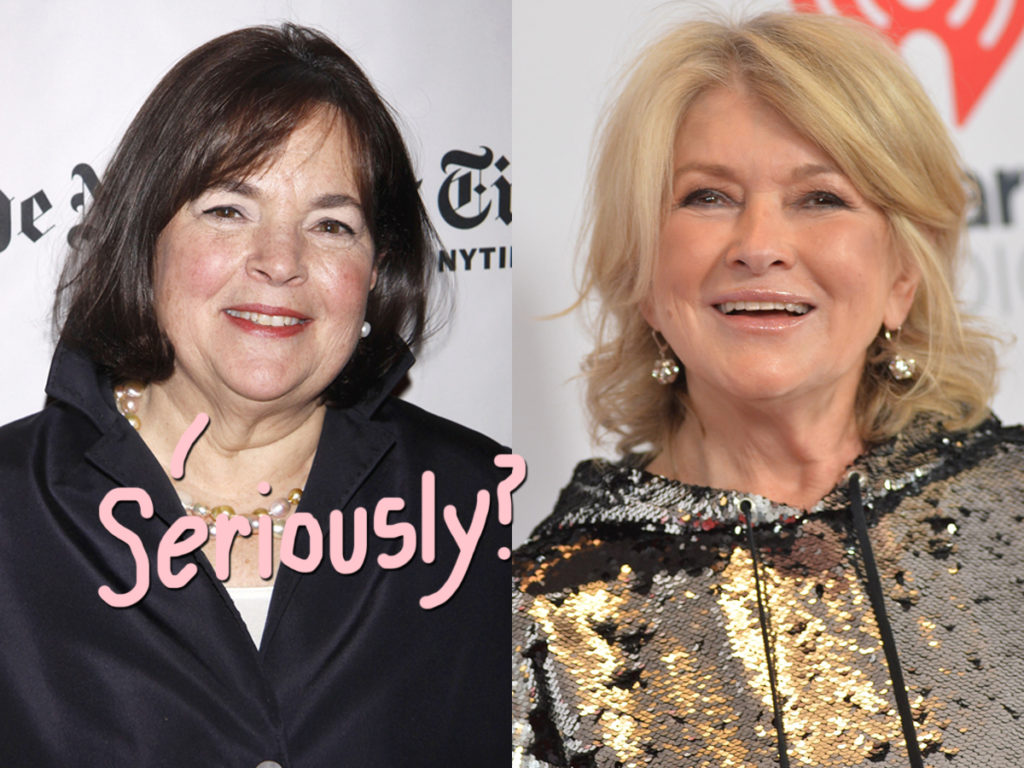 Domestic Diva Disturbance! Martha Stewart Shades The Heck Outta Ina Garten!  - Perez Hilton