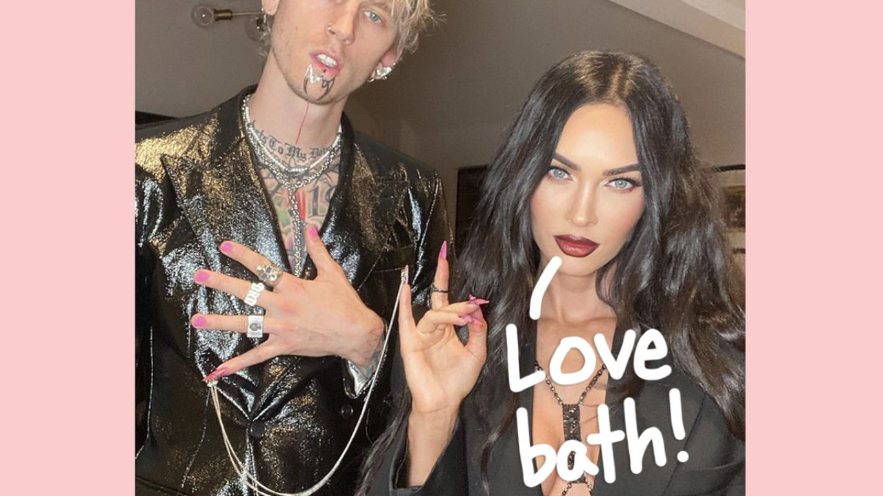 megan fox machine gun kelly bath