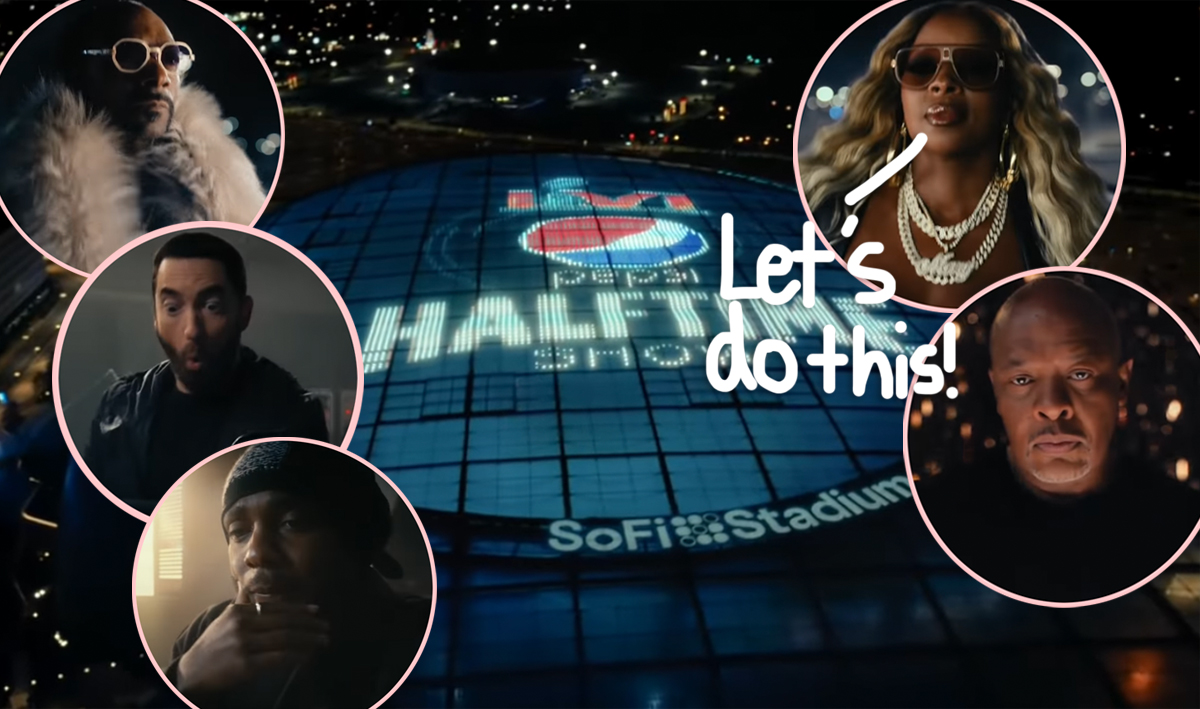 #Super Bowl 2022: Mary J. Blige, Snoop Dogg, Dr. Dre, Kendrick Lamar, & Eminem Bring Down The House For Halftime Show!