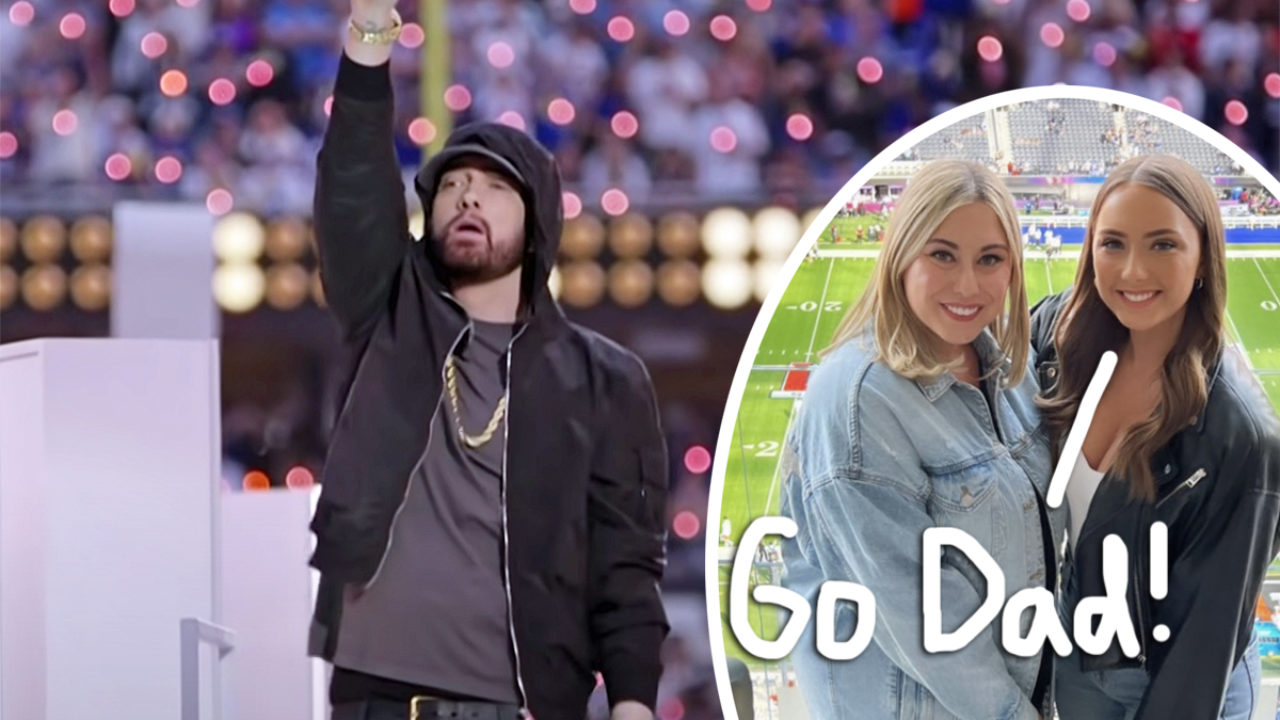 Here's How Eminem's Daughter Hailie Supported the Rapper During His 2022  Super Bowl Halftime Show – NBC10 Philadelphia