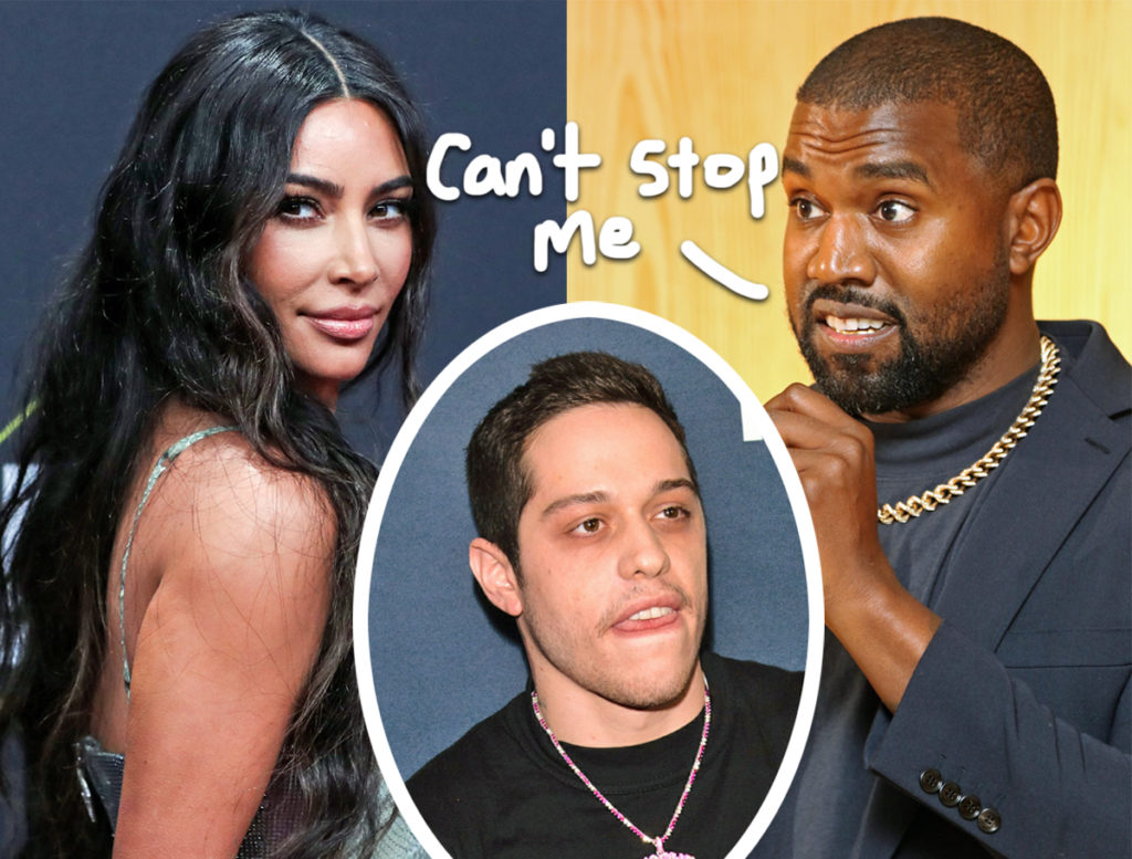 Kanye West Reignites Custody War With Kim Kardashian In New Song - Listen  HERE - Perez Hilton