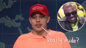 Kanye West Calls Out Pete Davidson AGAIN - This Time, Over Resurfaced