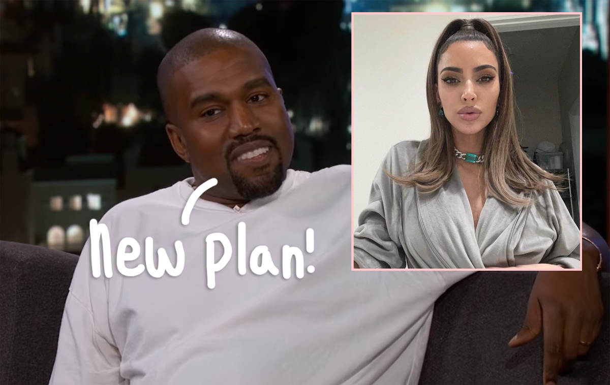 #Kanye’s Next Step? He Wants To Start His Own TV Station To ‘Control The Narrative’ Around Kim Kardashian Divorce, Per Friends!