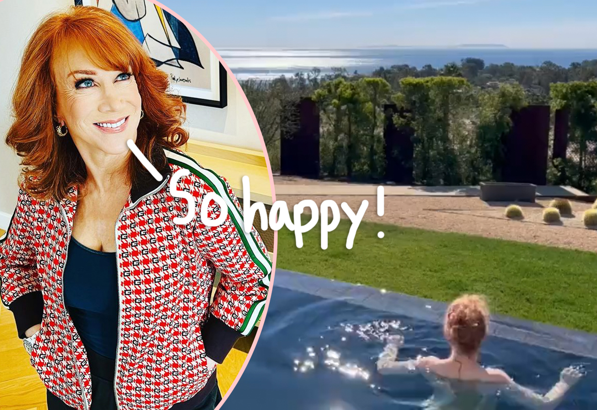 #Kathy Griffin Celebrates Being Cancer-Free By Skinny Dipping!