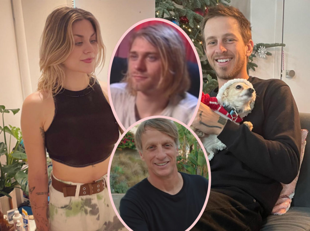 Kurt Cobain's Daughter Frances Marries Tony Hawk's Son Riley