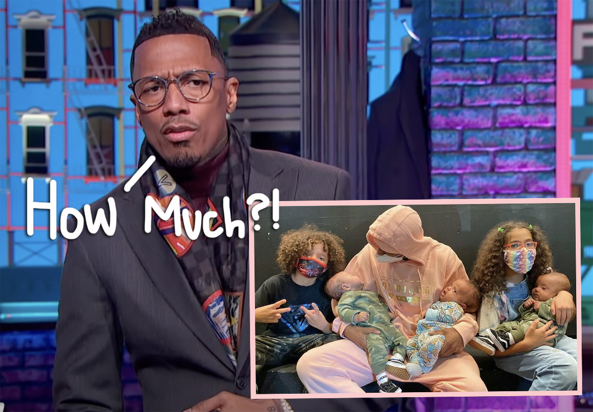#Nick Cannon’s RIDICULOUS Child Support Bill Will Drop Your Jaw!