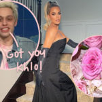 Pete Davidson Got Khloé Kardashian Roses -- Aww! And How More Stars Spent Their Valentine's Day!