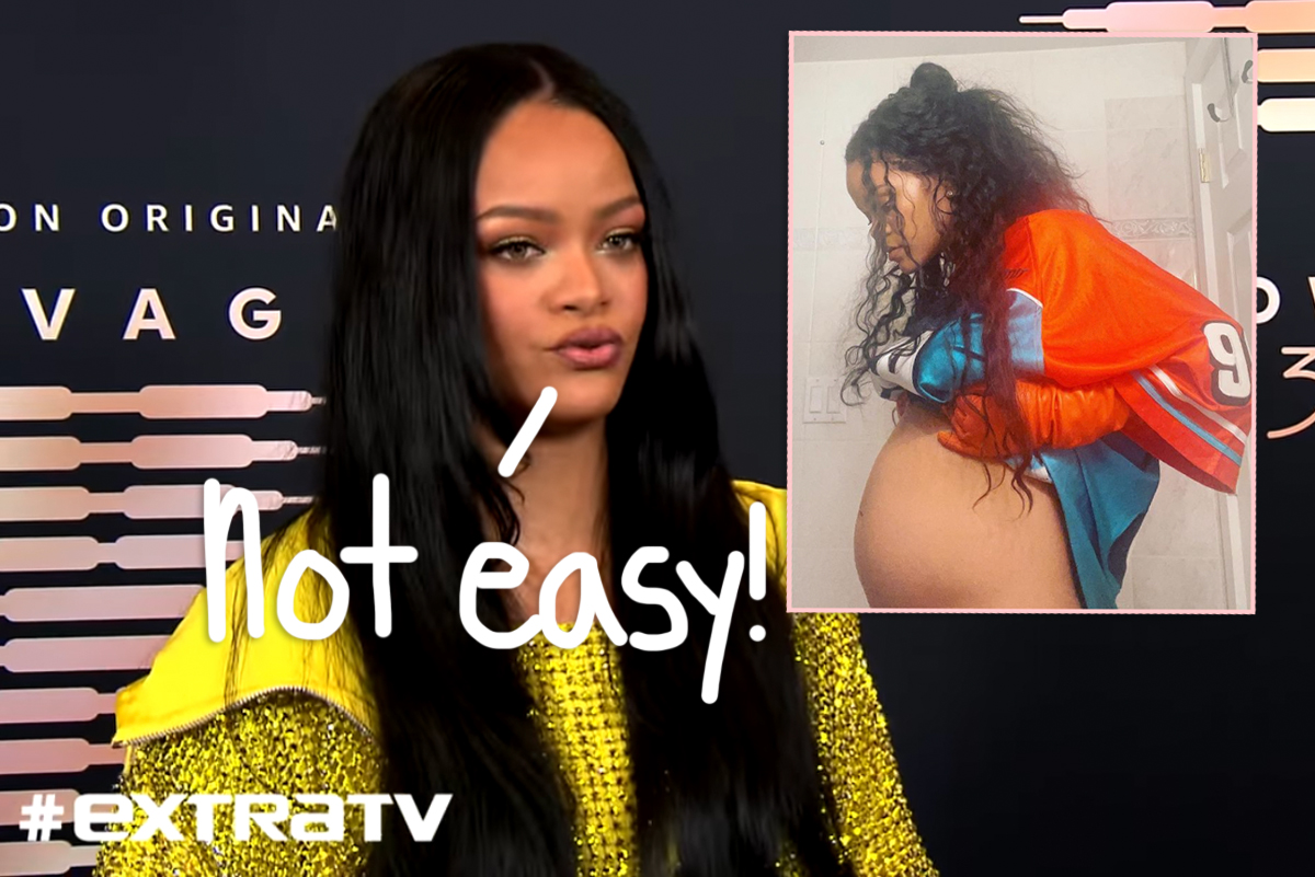 Rihanna is 'enjoying' the 'challenge' of maternity fashion