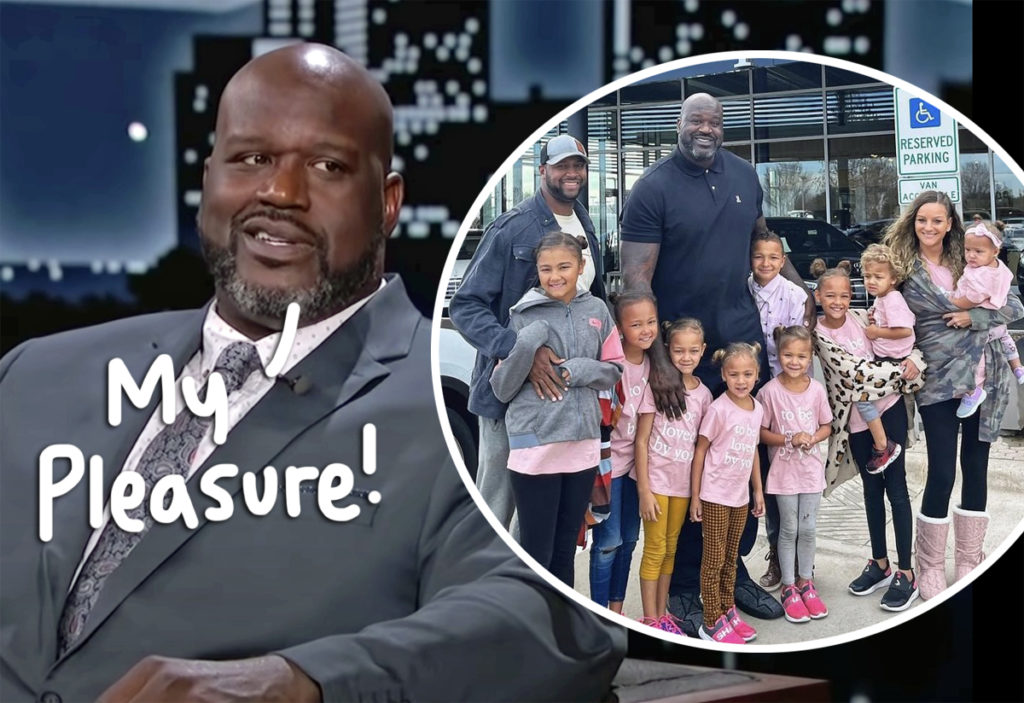 Shaq S Generous Blessing To This Massive Family Will Bring You To Tears   Shaq Collins Family Gifts 1024x703 