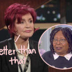 Sharon Osbourne Says She’d NEVER Go Back To The Talk Because 'CBS Sucks Big Time D**K' -- And Addresses Whoopi Goldberg's Suspension!