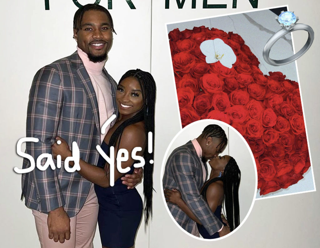 Simone Biles Gets Engaged To NFL's Jonathan Owens