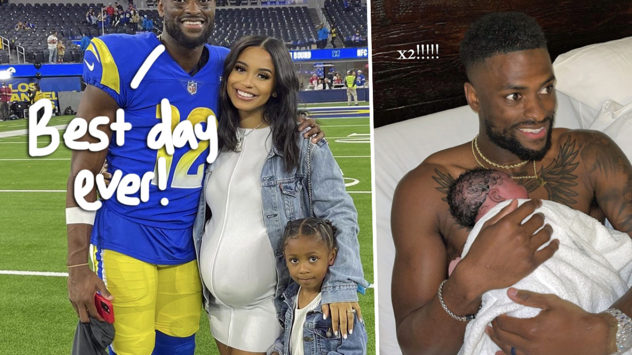 Van Jefferson's pregnant wife Samaria leaves Super Bowl 2022