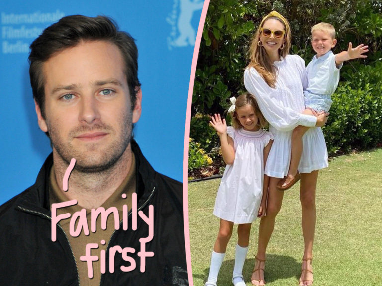 Armie Hammer’s 'Priority' Is To Stay Sober For Kids & ExWife Elizabeth