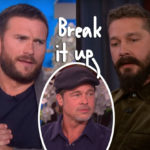 Brad Pitt Had To Stop Shia LaBeouf From Fighting Scott Eastwood On The Set Of Fury!