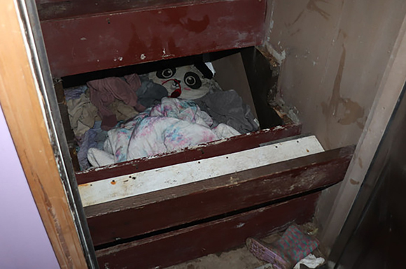 hidden room under stairs