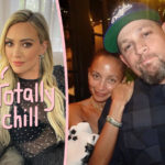 Friendly Exes! Hilary Duff Hangs With Former BF Joel Madden & His Wife Nicole Richie On Group Date Night!