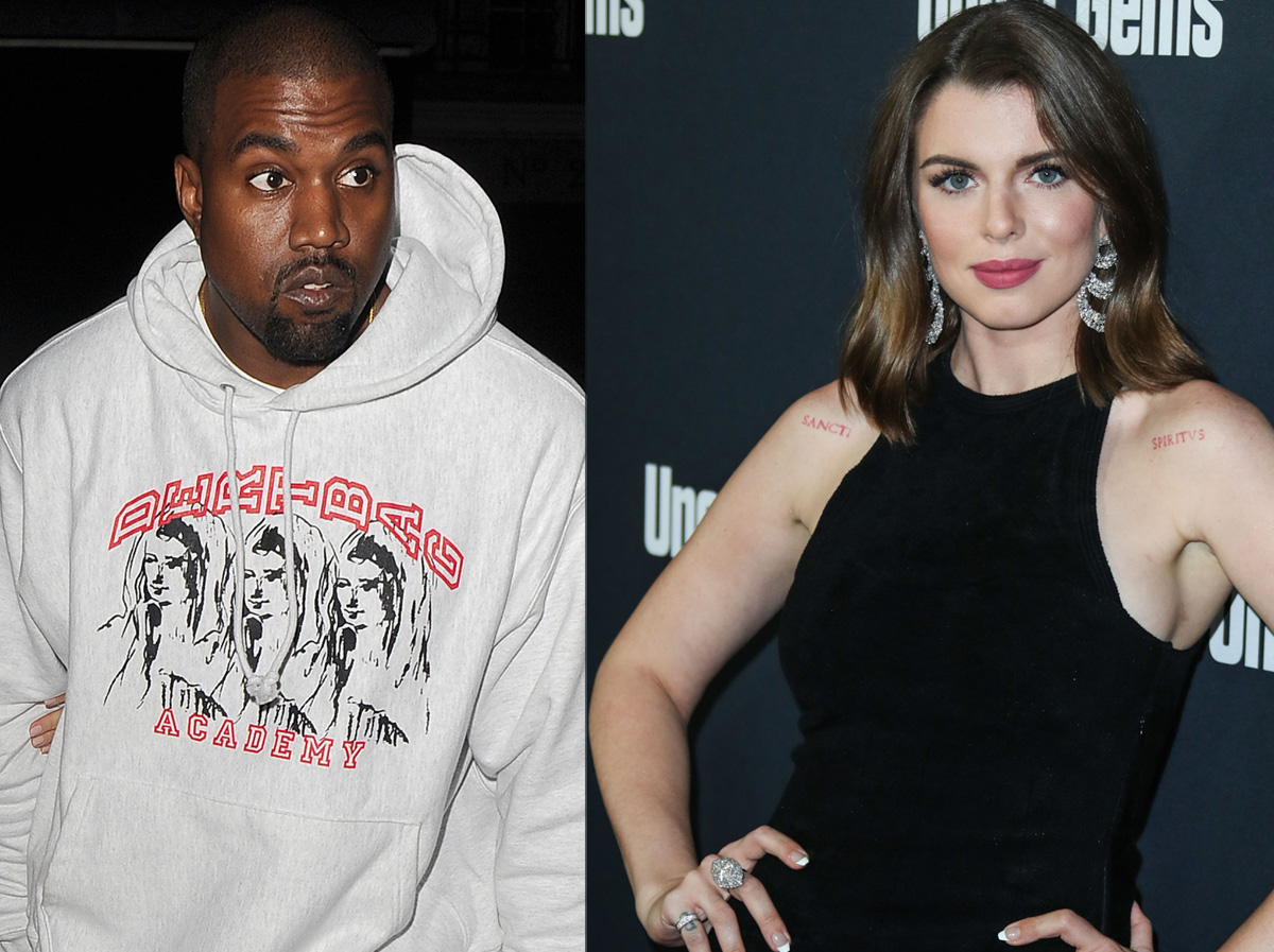 Watch Julia Fox and Kanye West wrap up in her arms during her birthday party in New York!