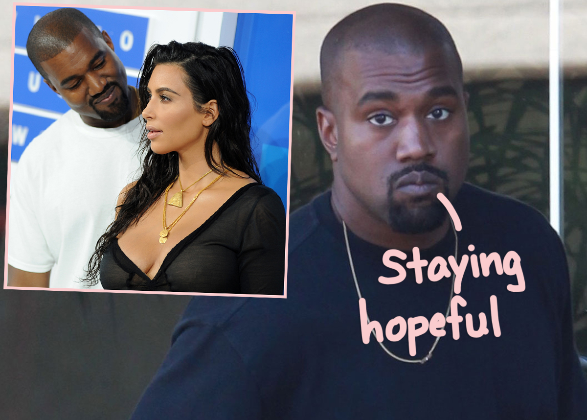 #Kanye West Says He Has No ‘Beef’ With Kim Kardashian In Valentine’s Day Post — Has Faith They’ll Be Back Together