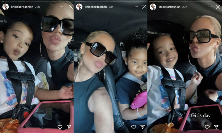 Khloé Kardashian Enjoys 'Girls Day' Out With Daughter Following Tristan ...