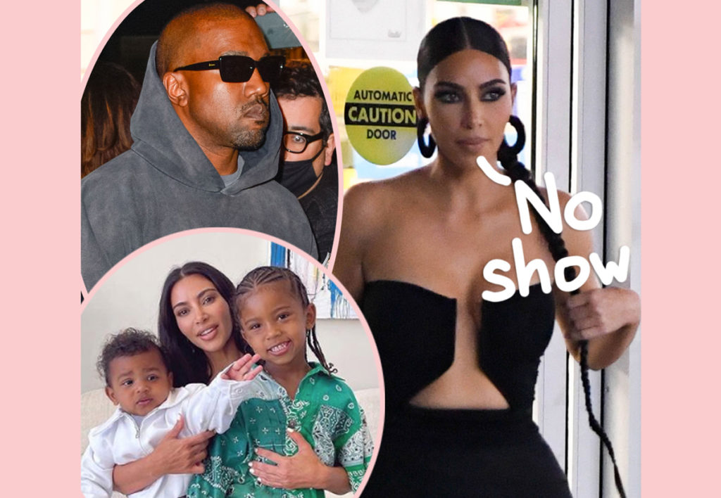 Kanye West 'Hardly Sees His Children' While Calling Out Kim Kardashian ...