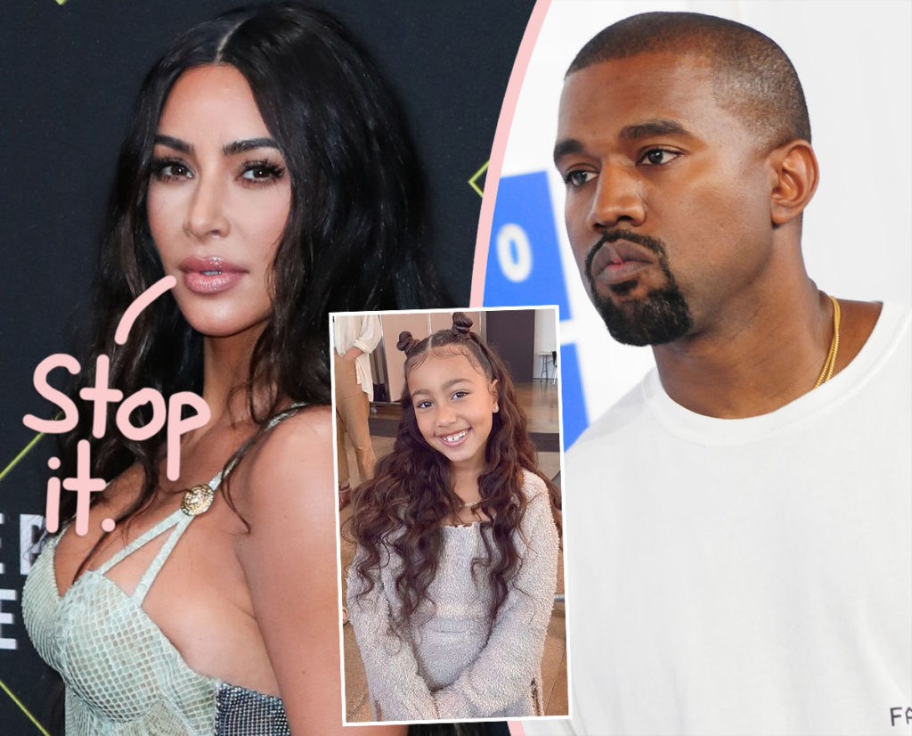 Kim Kardashian SLAMS Kanye West After He Says North Is 'Being Put On TikTok  Against' His 'Will' - Perez Hilton