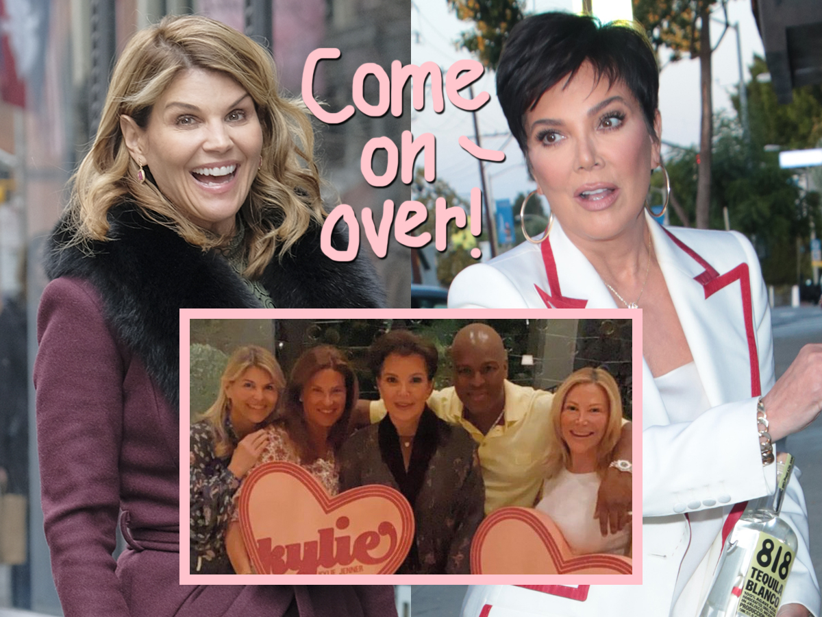 #Kris Jenner Celebrated Galentine’s Day With … Lori Loughlin?!