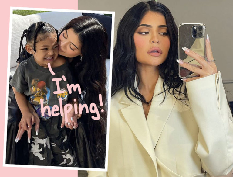 Stormi Webster Is 'Helping Out' With Kylie Jenner's Newly Named Baby ...