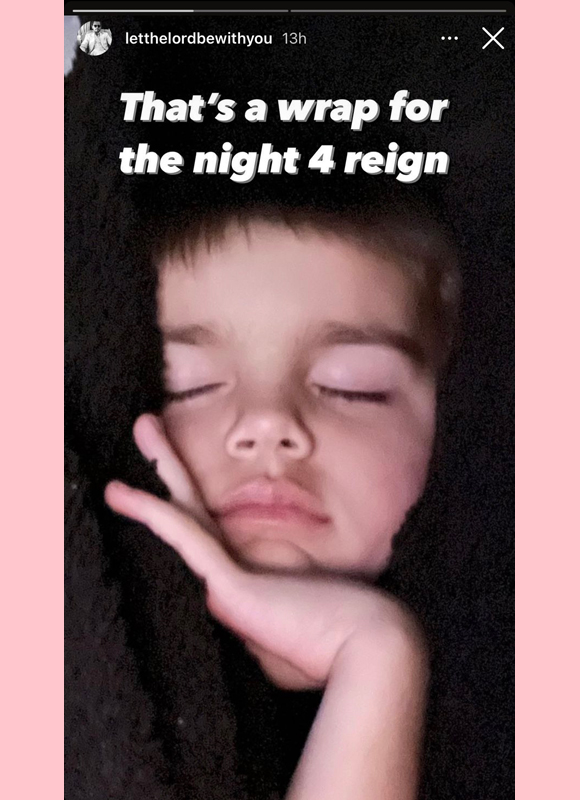 scott disick : posts son reign on instagram stories valentines day