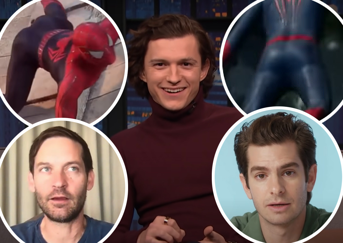 #Tom Holland Reveals One Of The Spider-Man Actors Wore A ‘Fake Ass’ In No Way Home!
