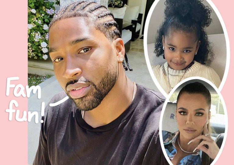 Tristan Thompson Shares Sweet Smiling Shot With Daughter True Following