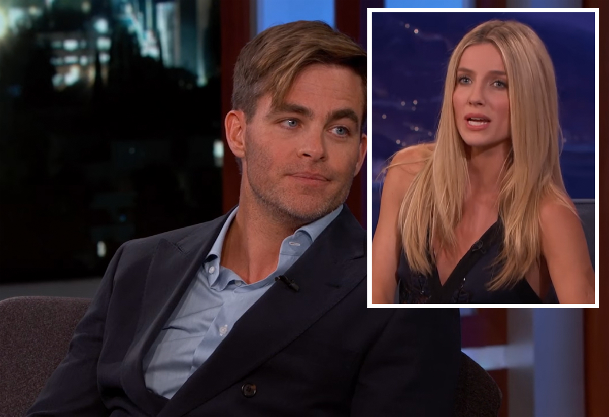 Chris Pine & Annabelle Wallis Split 2022