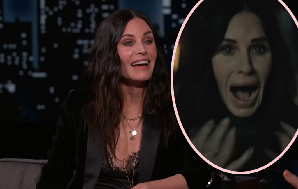 Courteney Cox Haunted House Story