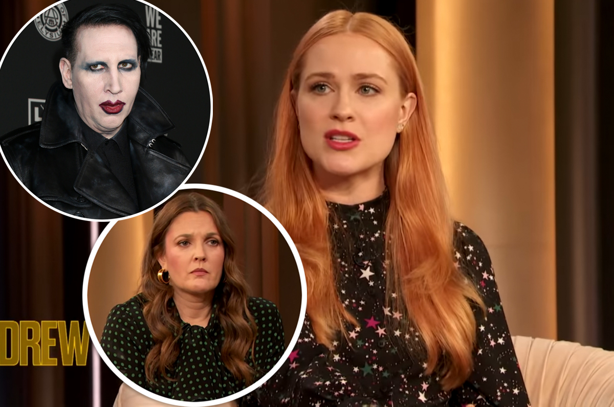 #Evan Rachel Wood Opens Up About Why She Spoke Out Against Marilyn Manson In Emotional Interview With Drew Barrymore