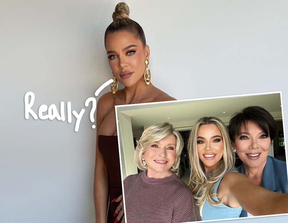 #Fans Call Out Khloé Kardashian For Filtered Pictures With Martha Stewart!