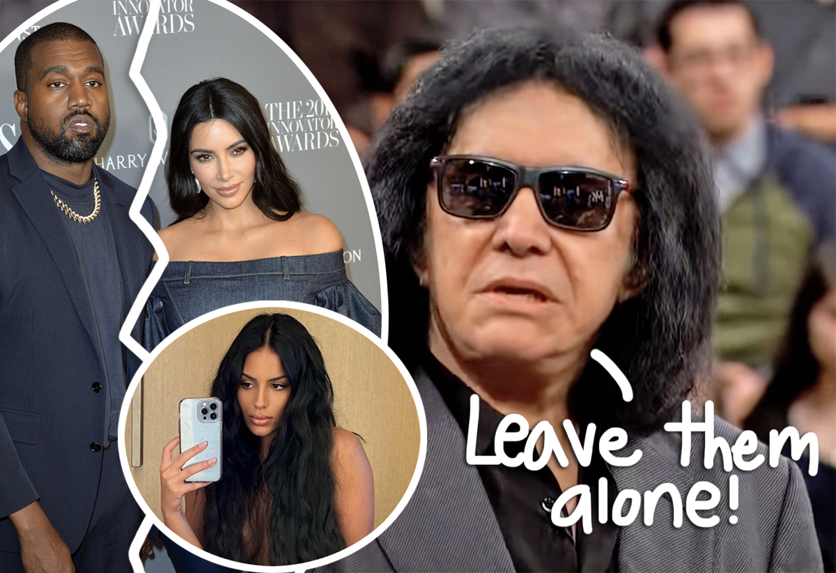 #Gene Simmons Has THOUGHTS About Kanye West’s ‘Childish’ Pursuit Of Kim Kardashian — And Defends Pete Davidson!