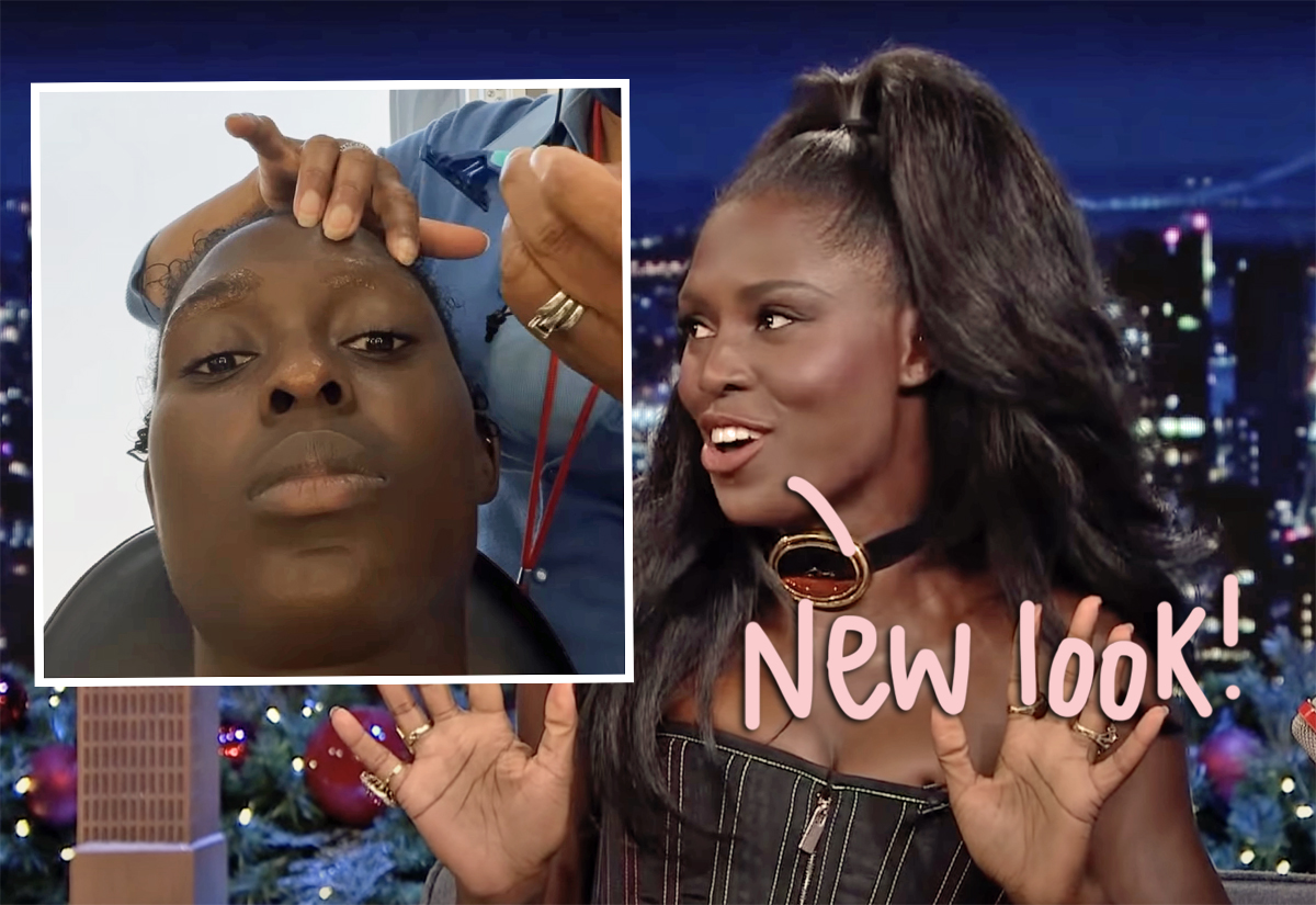 #Jodie Turner-Smith Shaved Off Her Eyebrows! LOOK!