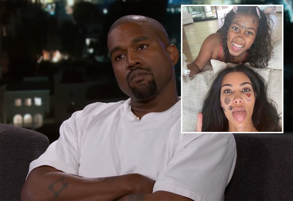#Kanye West Tells Kim Kardashian To ‘Stop Antagonizing’ Him With North’s TikTok Videos