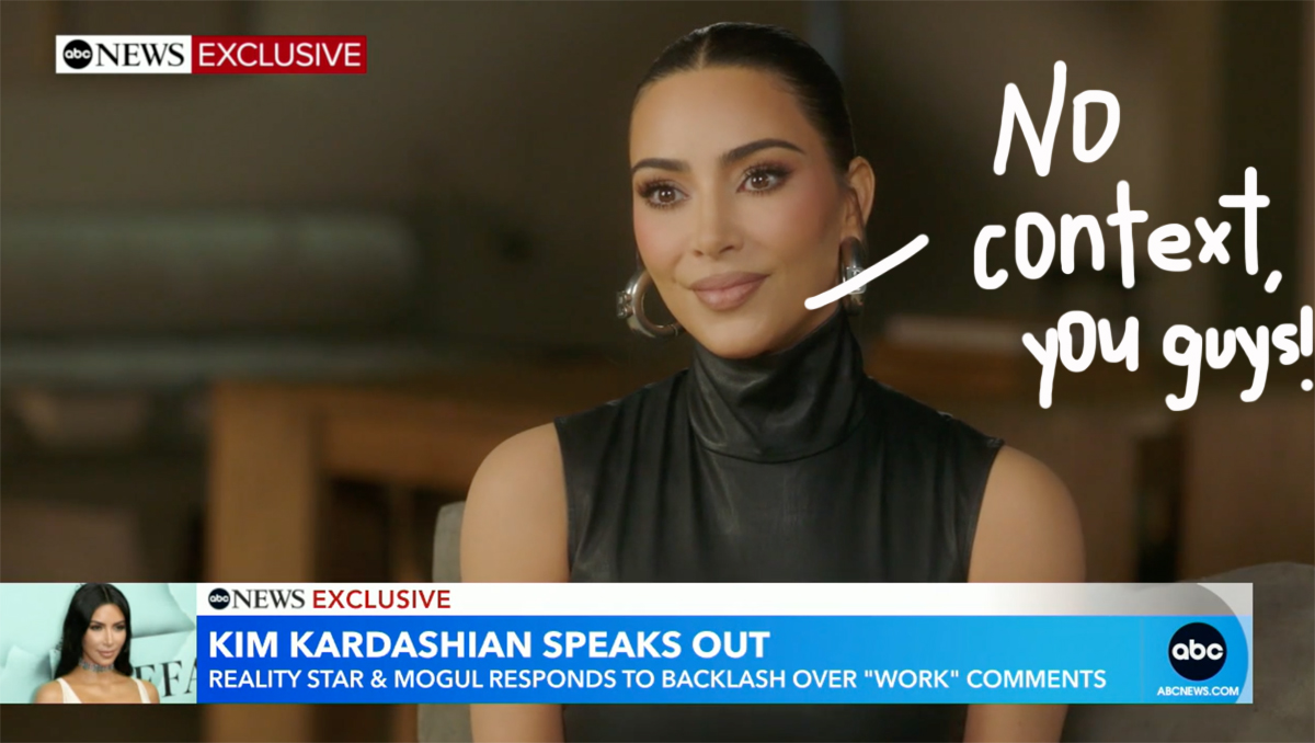 #Kim Kardashian Apologizes For Controversial ‘Get Your F**king Ass Up & Work’ Comment — But Is She Still Missing The Point!?